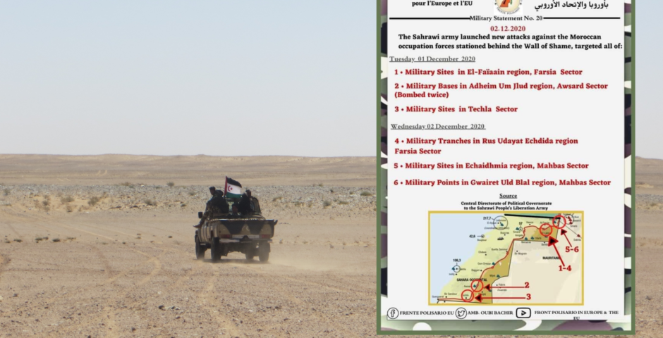 Polisario war communique